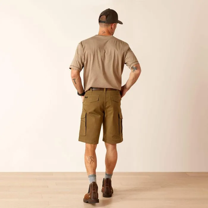 Men Pants and Shorts Ariat Rebar DuraStretch Made Tough Cargo 11quot Short Dark Olive Men Pants and Shorts Ariat Rebar DuraStretch Made Tough Cargo 11quot Short Dark Olive
