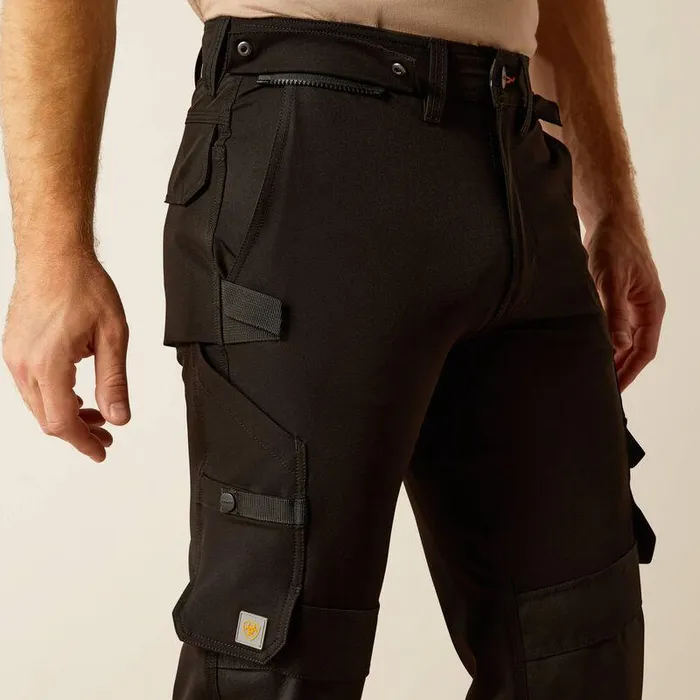 Men Pants and Shorts Ariat Rebar M7 Slim Dynamic Utility Straight Pant Black Men Pants and Shorts Ariat Rebar M7 Slim Dynamic Utility Straight Pant Black
