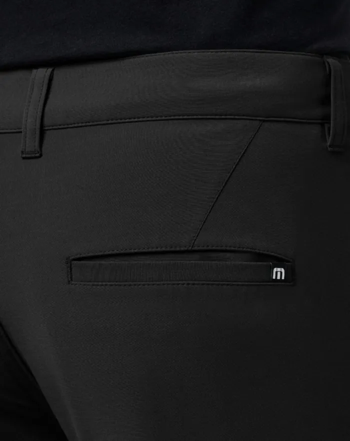 Men Pants TravisMathew OPEN TO CLOSE TECH CHINO PANT Black Men Pants TravisMathew OPEN TO CLOSE TECH CHINO PANT Black