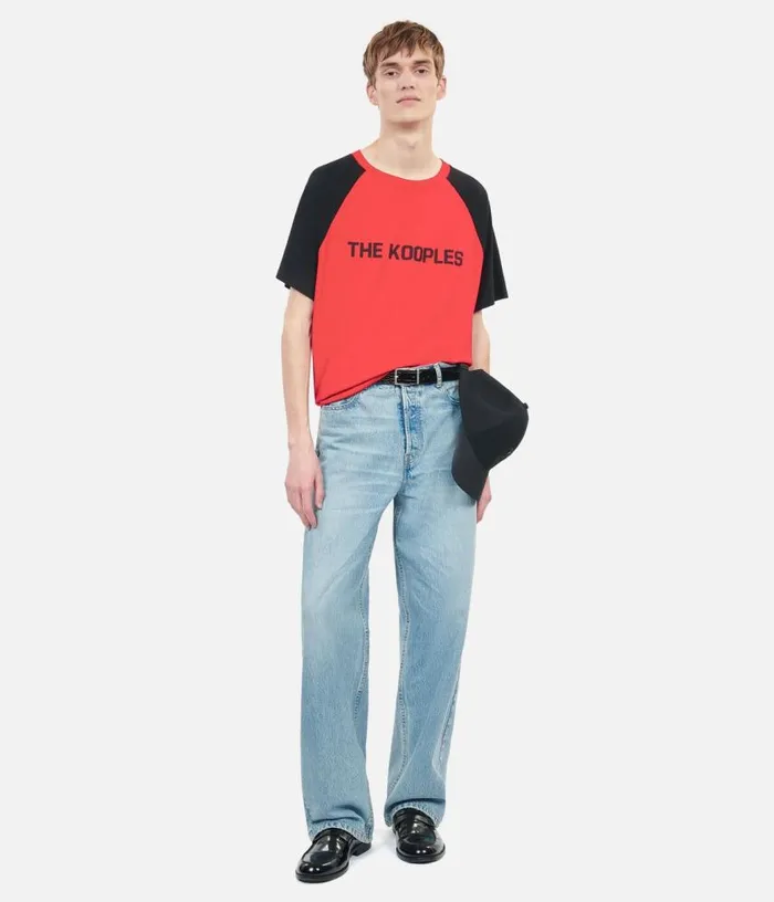Men Red Logo Tshirt THE KOOPLES Tshirts