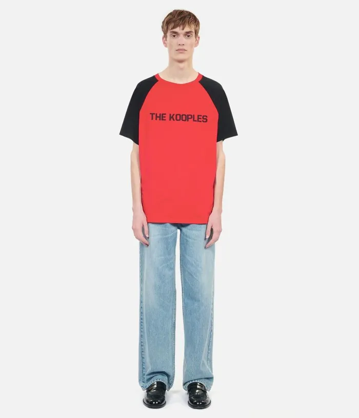 Men Red Logo Tshirt THE KOOPLES Tshirts