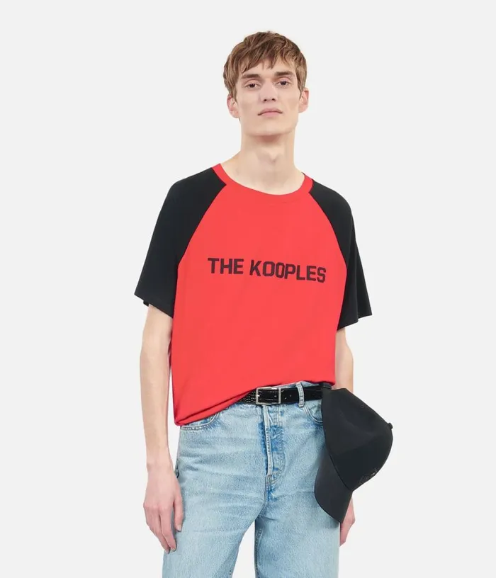 Men Red Logo Tshirt THE KOOPLES Tshirts