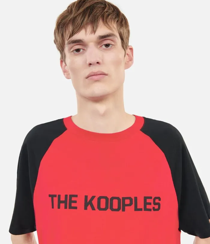 Men Red Logo Tshirt THE KOOPLES Tshirts