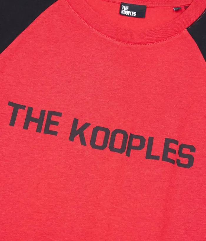 Men Red Logo Tshirt THE KOOPLES Tshirts
