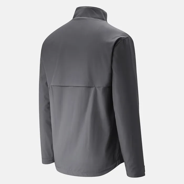Men Rezist Jacket 20 Gunmetal New Balance Jackets and Vests