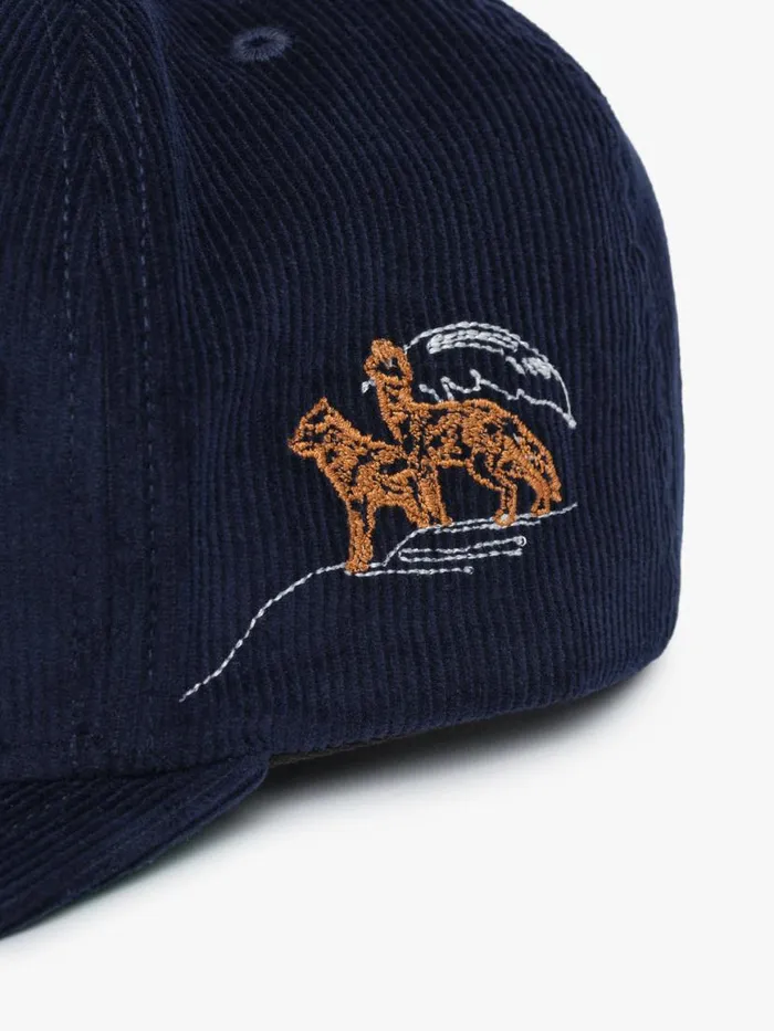 Men Rhude Hats EAGLES SOUVENIR STRUCTURE HAT Dark Blue