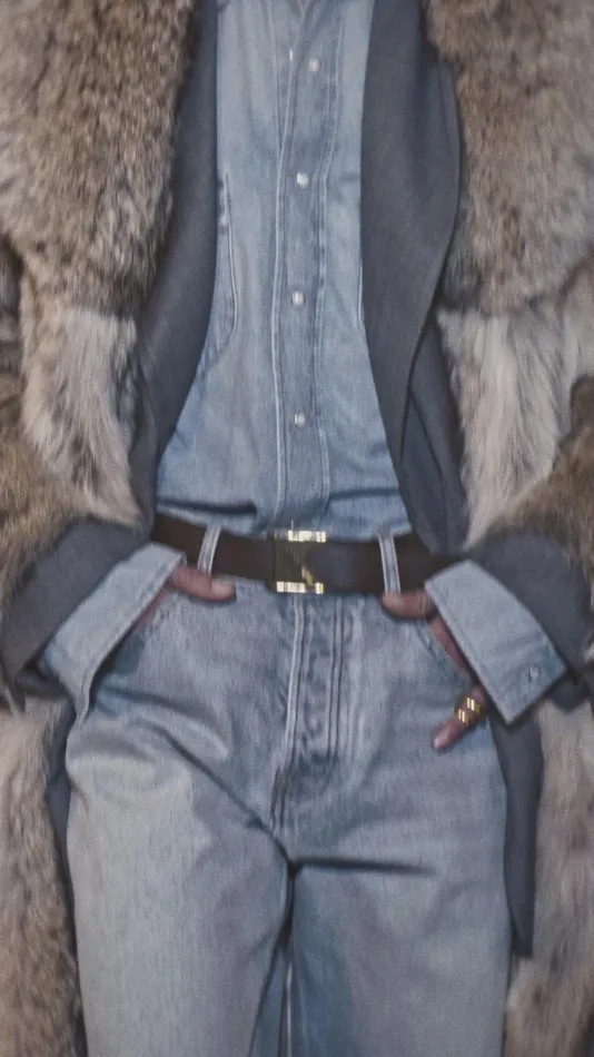 Men Rhude Outerwear VINTAGE FUR COAT Light Beige