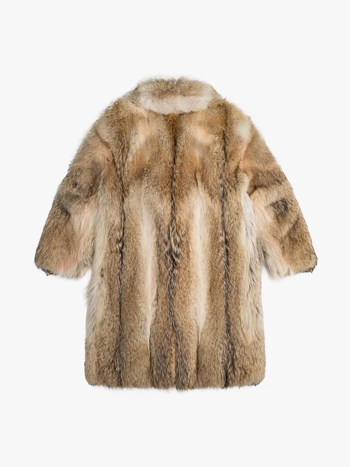 Men Rhude Outerwear VINTAGE FUR COAT Light Beige