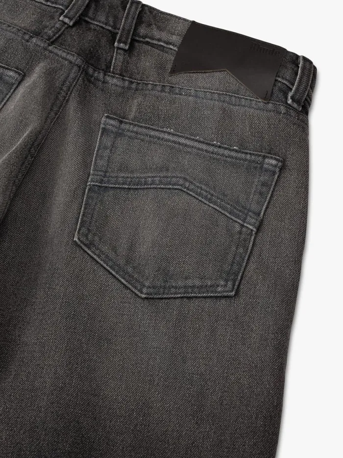 Men Rhude Pants BOXER DENIM Black