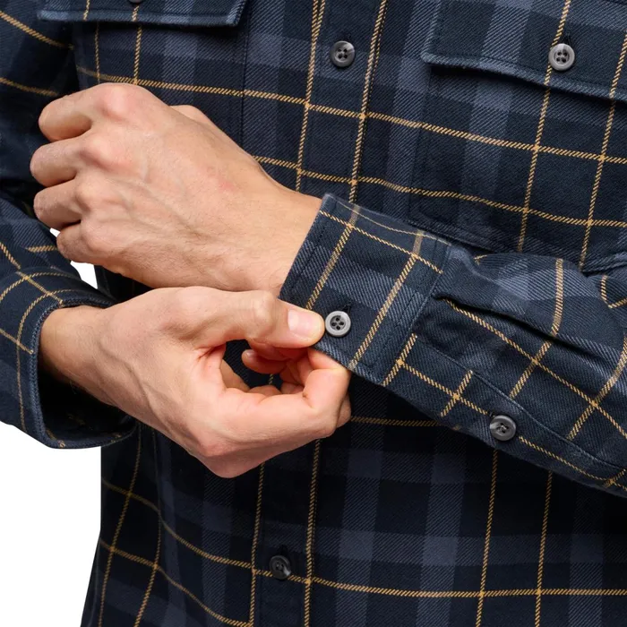 Men Shirts Black Diamond Project Twill Long Sleeve Shirt