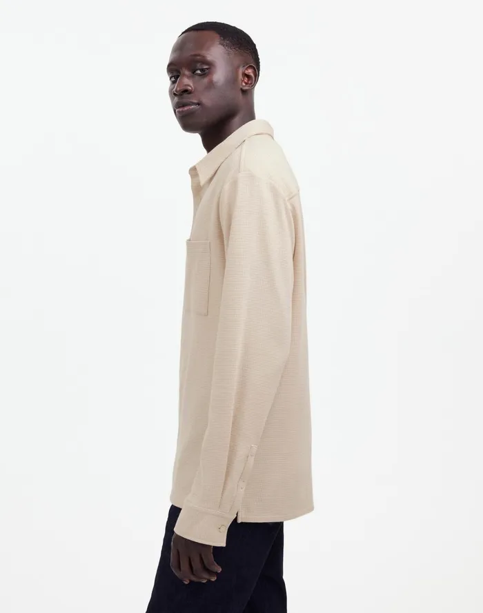 Men Shirts Madewell The Devoe Shirt Tan