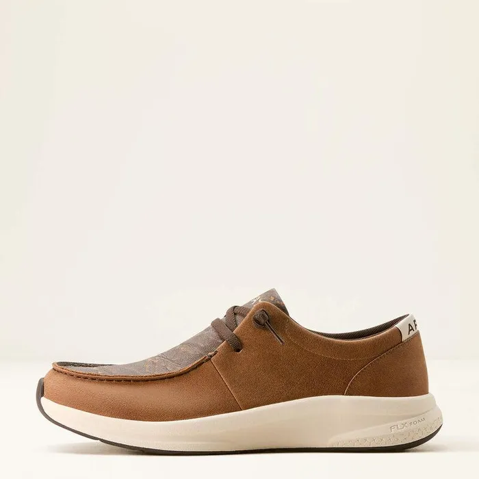 Men Shoes and Sneakers Ariat Buckeye Toasty Tanbeige Elephant Print Men Shoes and Sneakers Ariat Buckeye Toasty Tanbeige Elephant Print