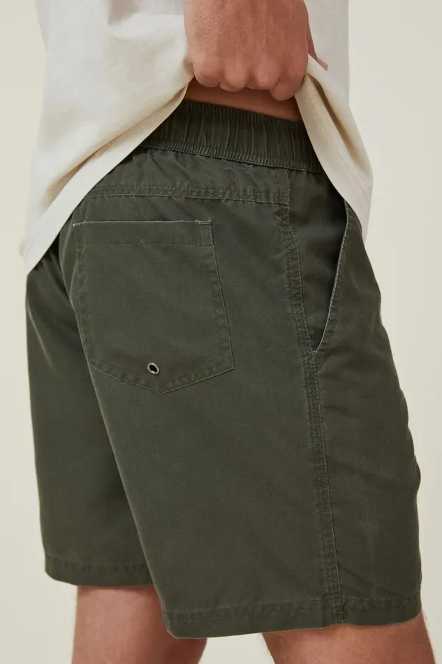 Men Shorts Cotton On Kahuna Short Vintage Khaki
