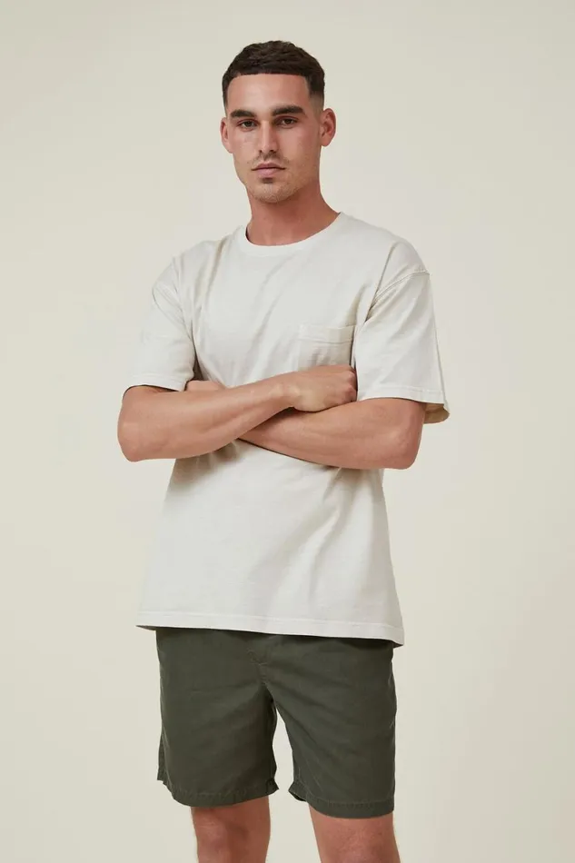 Men Shorts Cotton On Kahuna Short Vintage Khaki