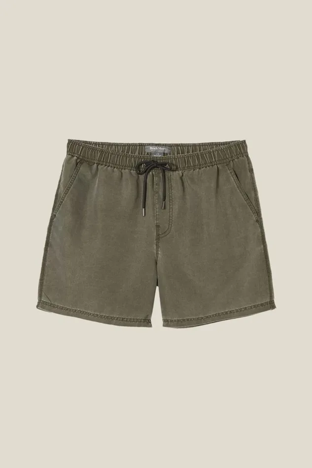 Men Shorts Cotton On Kahuna Short Vintage Khaki