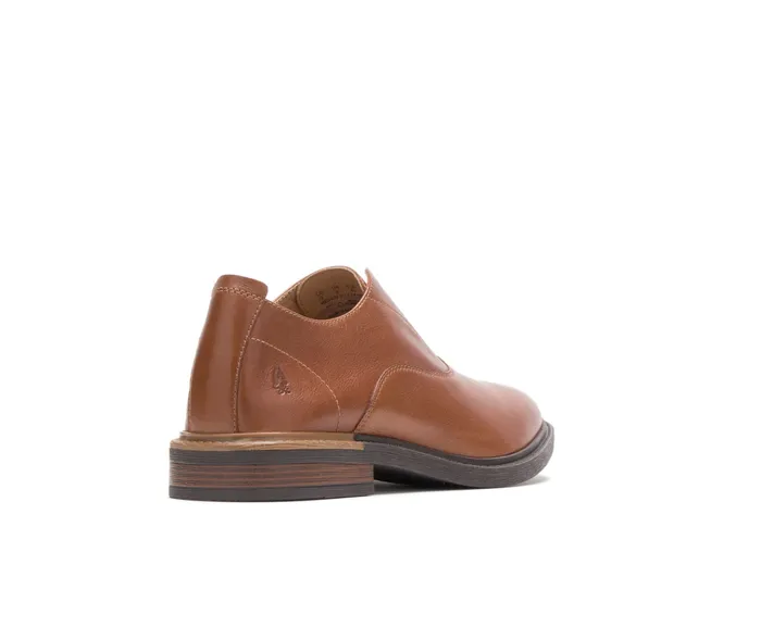 Men SlipOns Hush Puppies Davis SlipOn Oxford British Tan Leather Men SlipOns Hush Puppies Davis SlipOn Oxford British Tan Leather