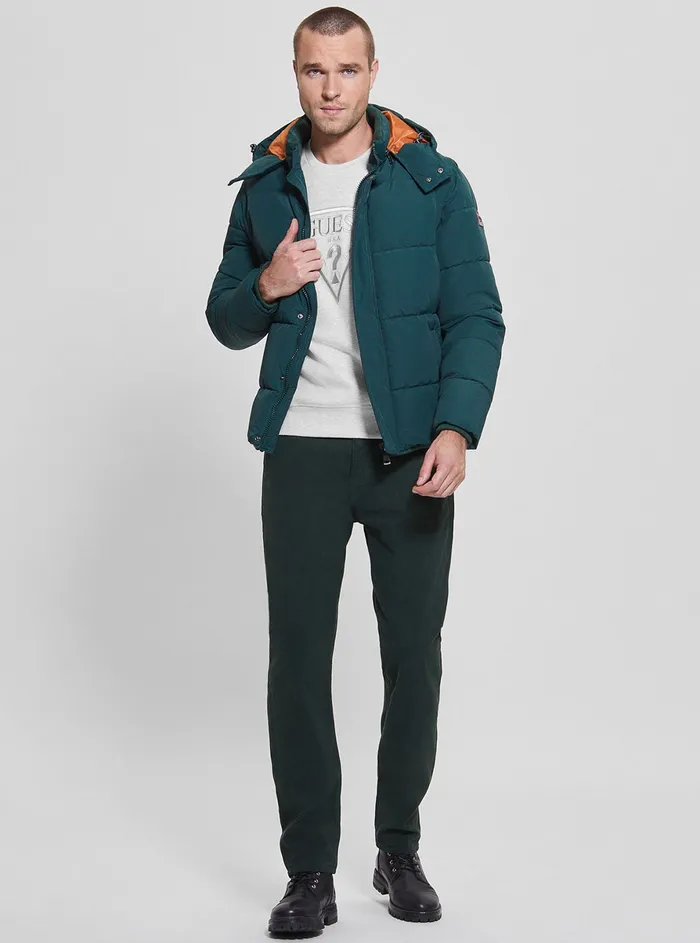 Men Sweaters and Knits GUESS Eco Grey Vil Logo Jumper Men Sweaters and Knits GUESS Eco Grey Vil Logo Jumper