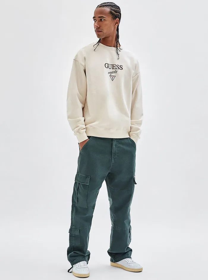 Men Sweaters and Knits GUESS Guess Originals Sandy Baker Logo Jumper Men Sweaters and Knits GUESS Guess Originals Sandy Baker Logo Jumper