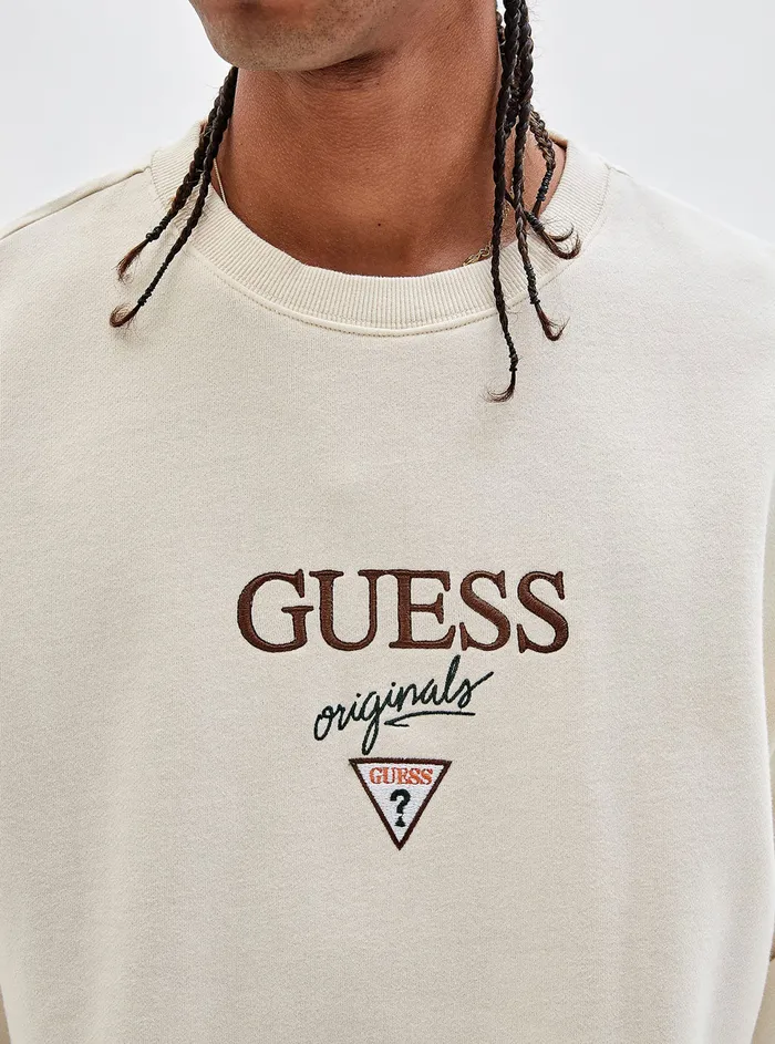 Men Sweaters and Knits GUESS Guess Originals Sandy Baker Logo Jumper Men Sweaters and Knits GUESS Guess Originals Sandy Baker Logo Jumper