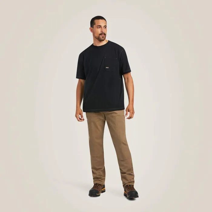 Men TShirts and Polos Ariat Rebar Workman Reflective Flag TShirt Black Men TShirts and Polos Ariat Rebar Workman Reflective Flag TShirt Black