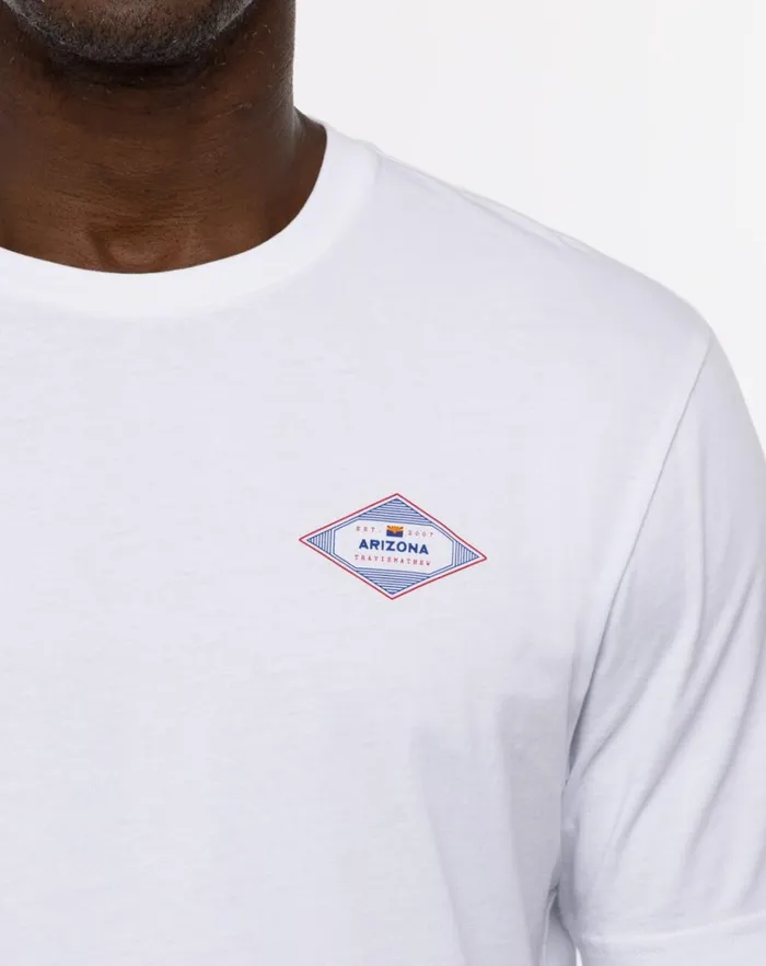 Men Tees TravisMathew BOYNTON CANYON 20 TEE White