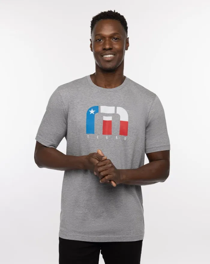 Men Tees TravisMathew EL PASO TEE Heather Grey