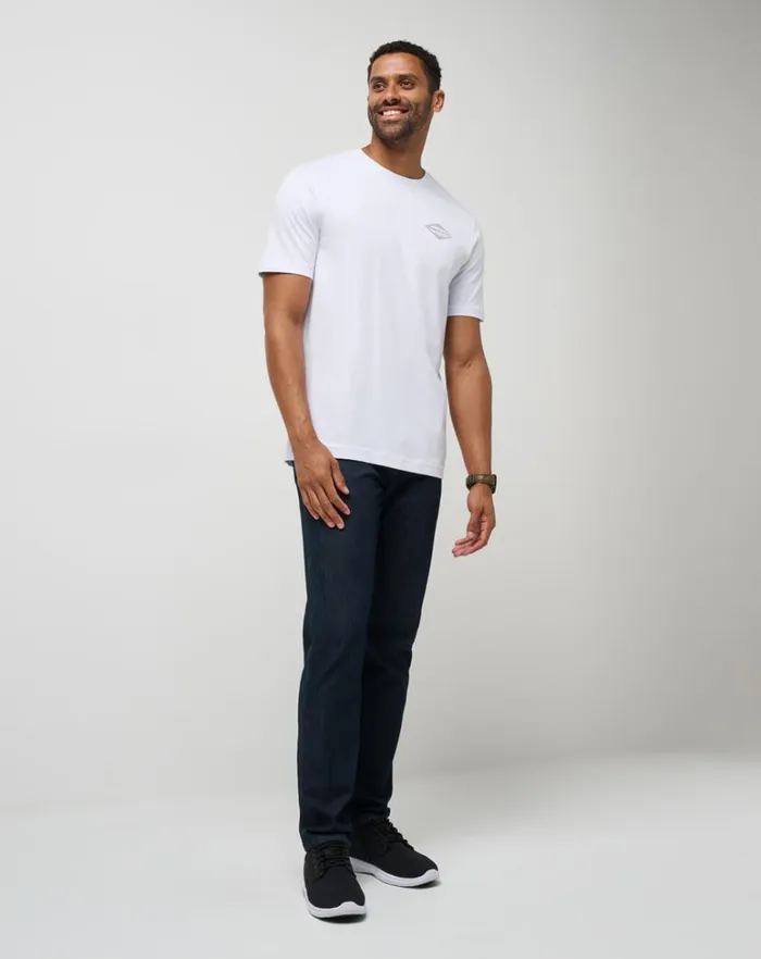 Men Tees TravisMathew FOR SURE TEE White