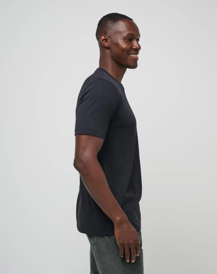 Men Tees TravisMathew LAGUNA SUN TEE Black
