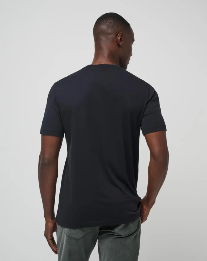 Men Tees TravisMathew LAGUNA SUN TEE Black