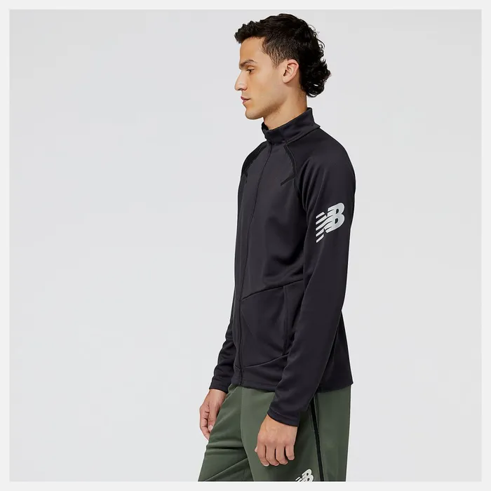 Men Tenacity Football Training Track Jacket Phantom New Balance Jackets and Vests