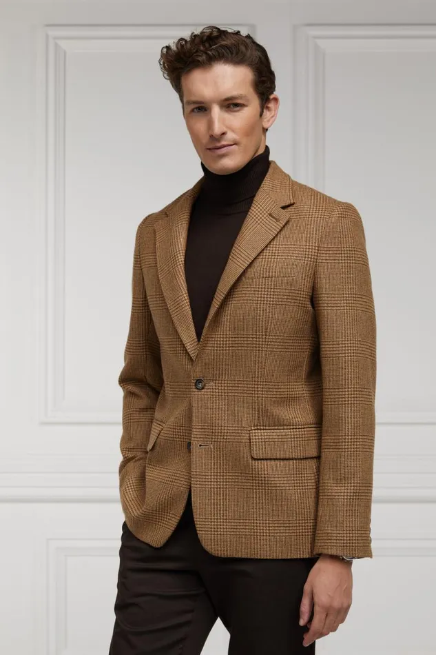 Men The Single Breasted Blazer Tawny Holland Cooper Blazers Men The Single Breasted Blazer Tawny Holland Cooper Blazers