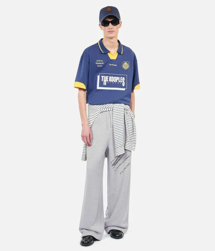 Men TK Team Blue Polo Tshirt THE KOOPLES Polos