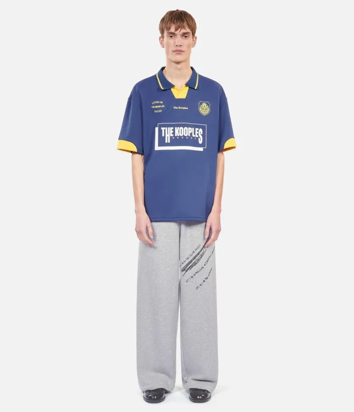 Men TK Team Blue Polo Tshirt THE KOOPLES Polos