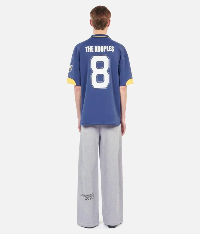 Men TK Team Blue Polo Tshirt THE KOOPLES Polos