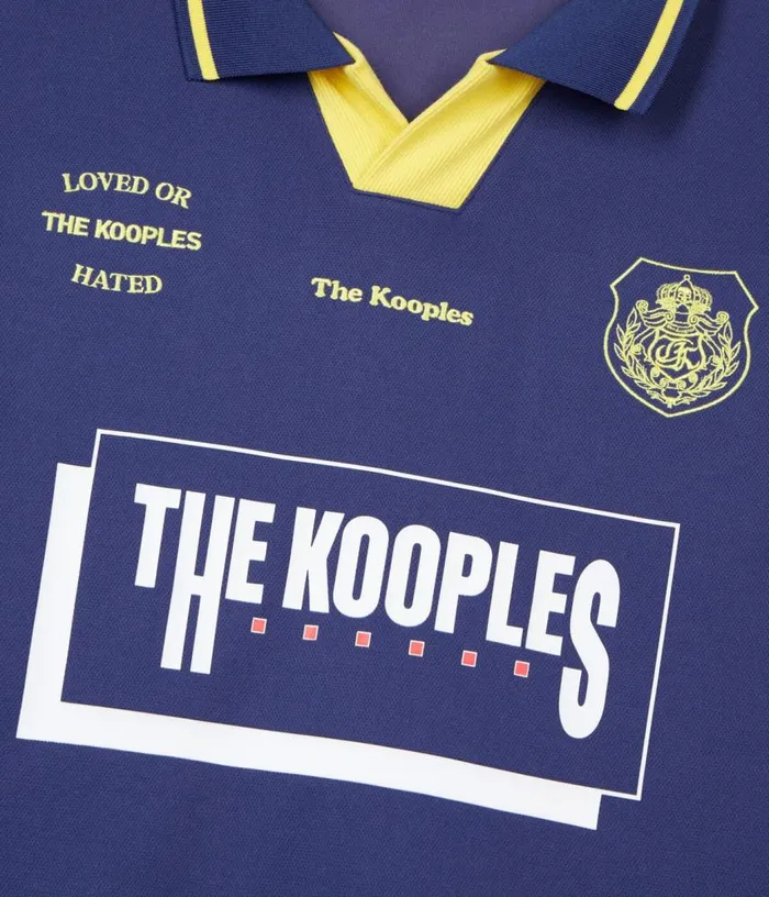 Men TK Team Blue Polo Tshirt THE KOOPLES Polos