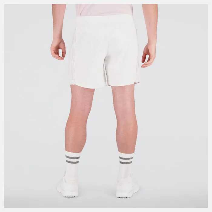 Men Tournament 7 Inch Short White New Balance Shorts