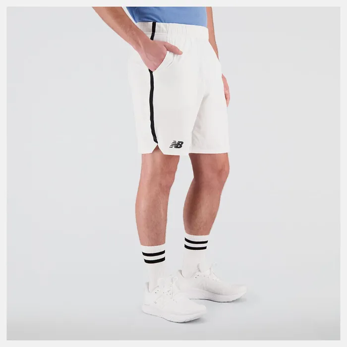 Men Tournament 9 Inch Short White New Balance Shorts Men Tournament 9 Inch Short White New Balance Shorts