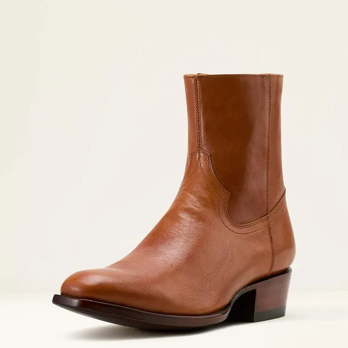 Men Western Boots Ariat Bench Made Brewer Western Boot Aged Cognac