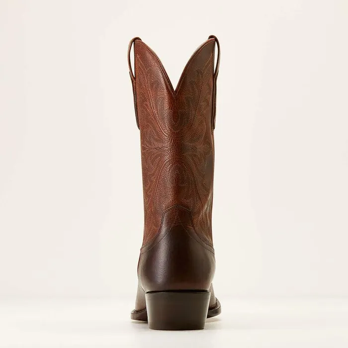 Men Western Boots Ariat Bench Made James Western Boot Saddle Brown Bison