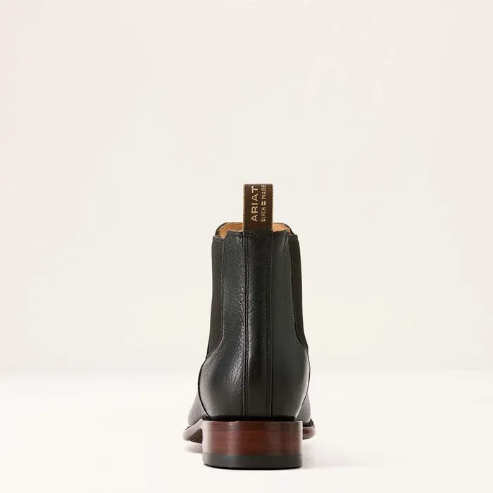 Men Western Boots Ariat Bench Made Reed Western Boot Cool Black Bison Men Western Boots Ariat Bench Made Reed Western Boot Cool Black Bison