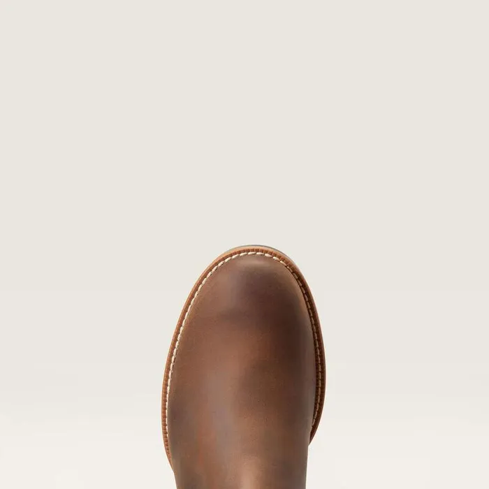 Men Western Boots Ariat Booker Chelsea Round Toe Western Boot Distressed Brown Men Western Boots Ariat Booker Chelsea Round Toe Western Boot Distressed Brown