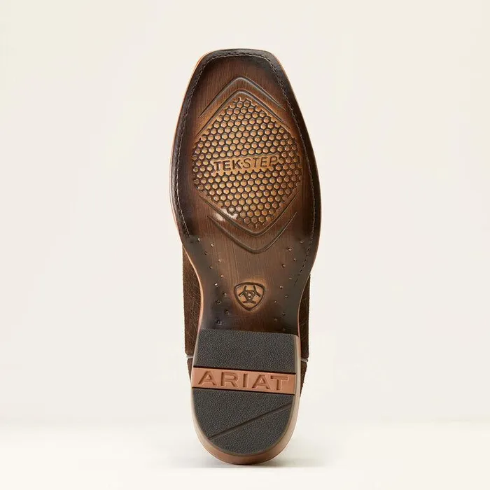 Men Western Boots Ariat Futurity Chimayo Western Boot Chocolate Hippo Print Men Western Boots Ariat Futurity Chimayo Western Boot Chocolate Hippo Print