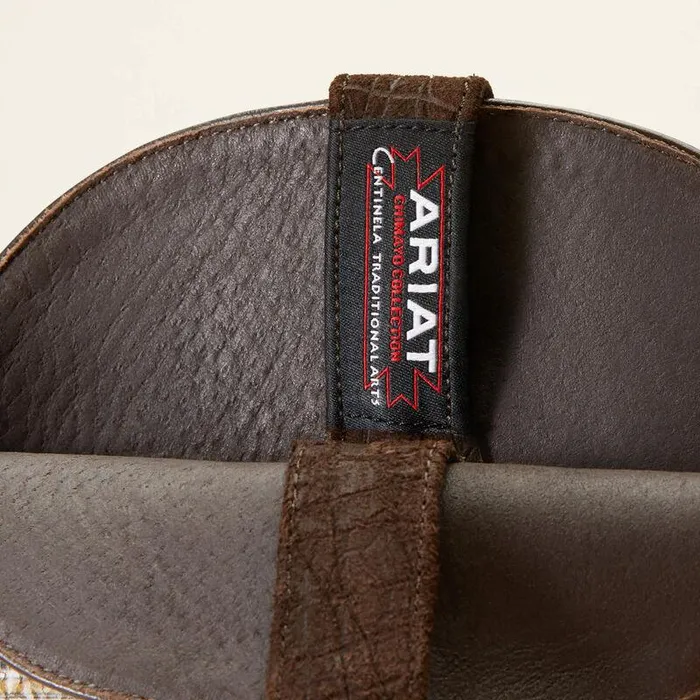 Men Western Boots Ariat Futurity Chimayo Western Boot Chocolate Hippo Print Men Western Boots Ariat Futurity Chimayo Western Boot Chocolate Hippo Print