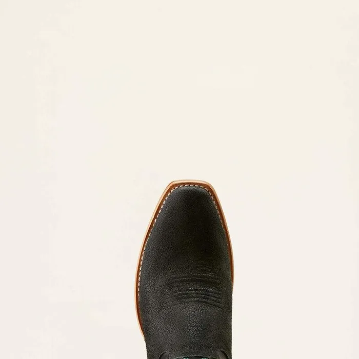 Men Western Boots Ariat Futurity Rider Cowboy Boot Smokey Roughoutblack