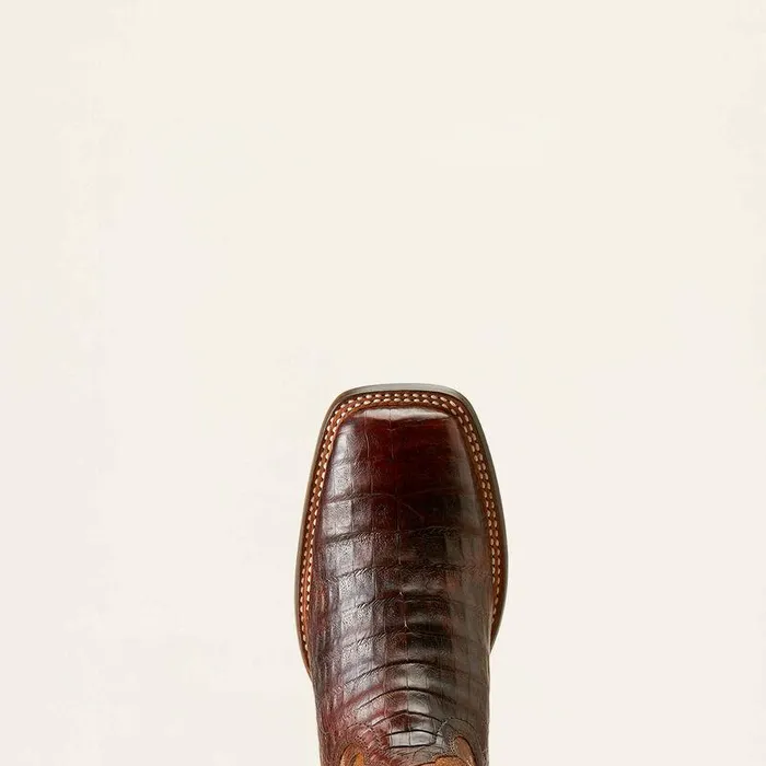 Men Western Boots Ariat Gunslinger Cowboy Boot Dark Amber Caiman Bellyhotfire Rust Men Western Boots Ariat Gunslinger Cowboy Boot Dark Amber Caiman Bellyhotfire Rust