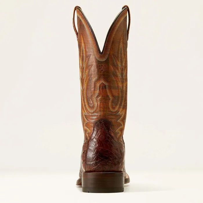 Men Western Boots Ariat Gunslinger Cowboy Boot Dark Amber Caiman Bellyhotfire Rust Men Western Boots Ariat Gunslinger Cowboy Boot Dark Amber Caiman Bellyhotfire Rust