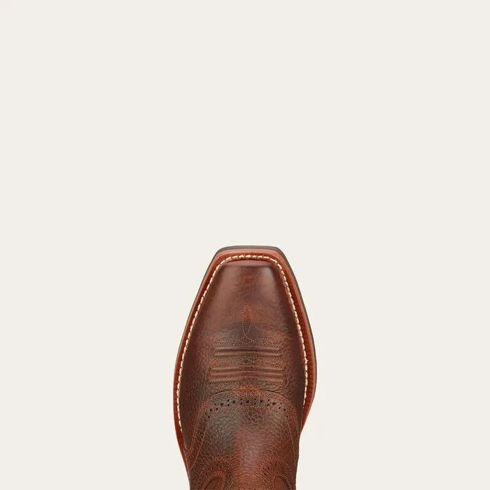 Men Western Boots Ariat Heritage Roughstock Cowboy Boot Brown Oiled Rowdy Men Western Boots Ariat Heritage Roughstock Cowboy Boot Brown Oiled Rowdy