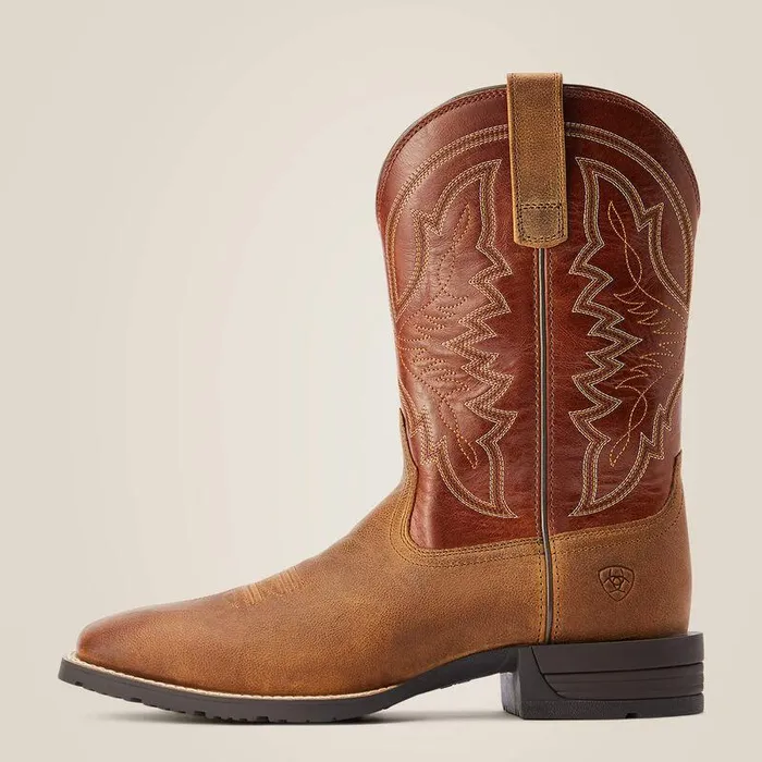 Men Western Boots Ariat Hybrid Ranchwork Western Boot Sorrel Crunch Men Western Boots Ariat Hybrid Ranchwork Western Boot Sorrel Crunch