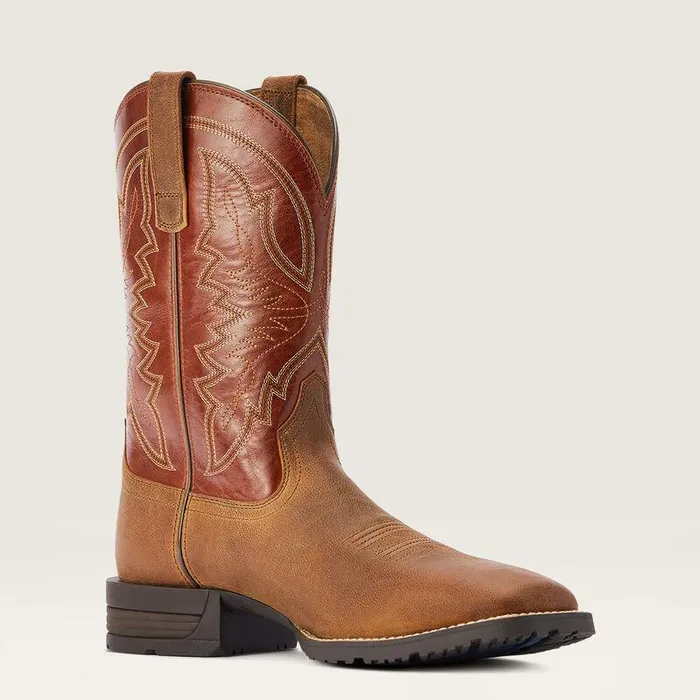 Men Western Boots Ariat Hybrid Ranchwork Western Boot Sorrel Crunch Men Western Boots Ariat Hybrid Ranchwork Western Boot Sorrel Crunch