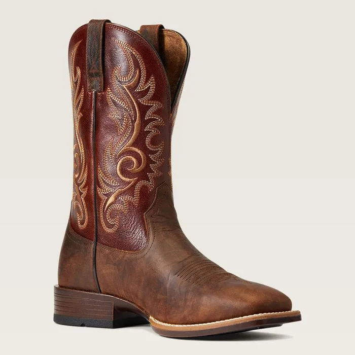 Men Western Boots Ariat Lasco Ultra Western Boot Bar Top Brown